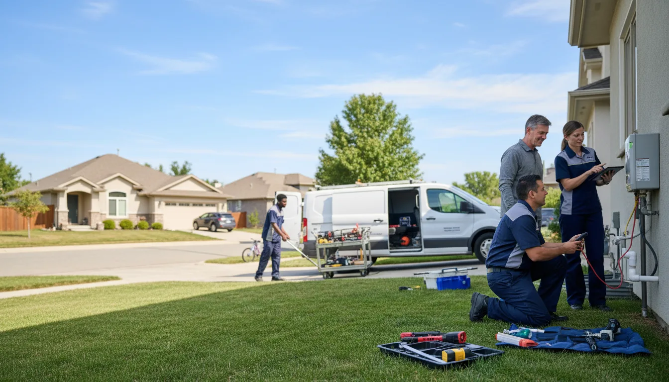 Tankless water heater service in Arlington, CO